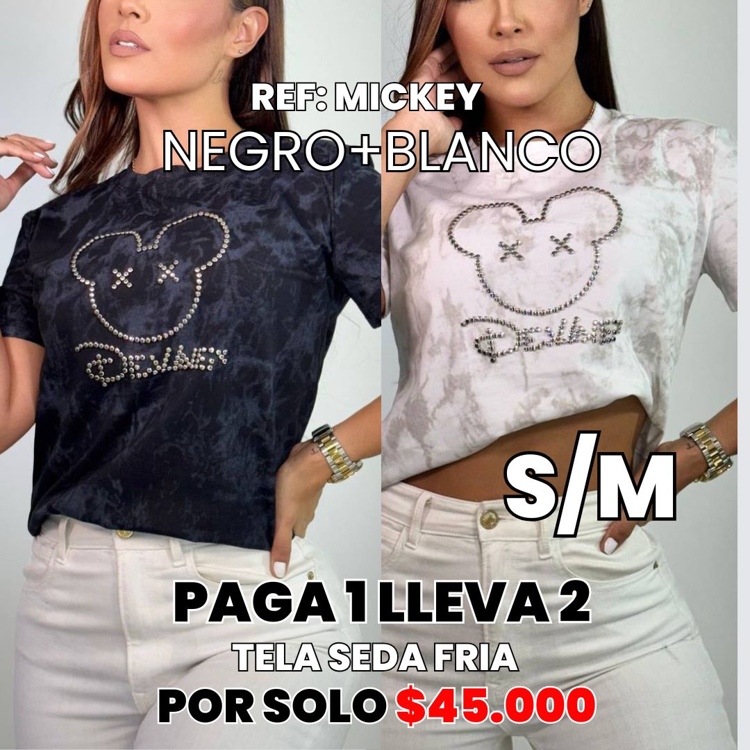 2PACK CAMISETAS SEDA FRIA