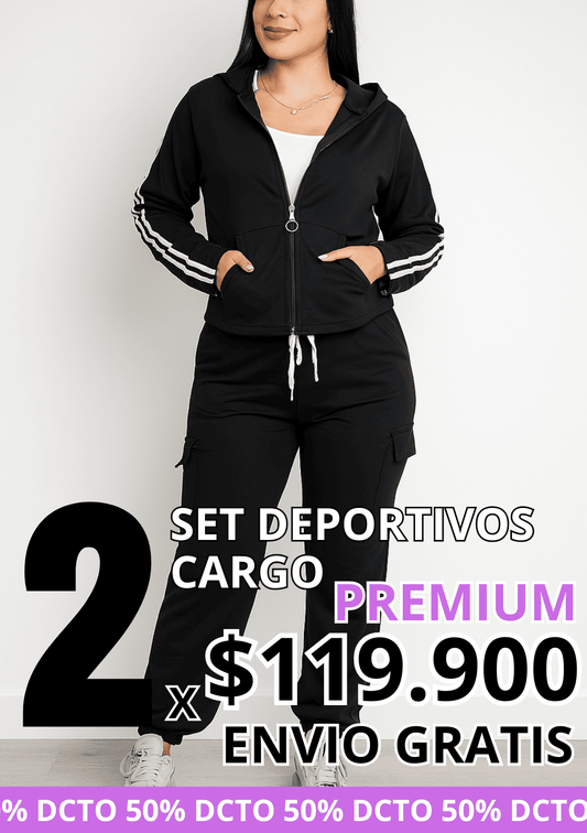2PACK SET DEPORTIVOS EN ALGODON PREMIUM