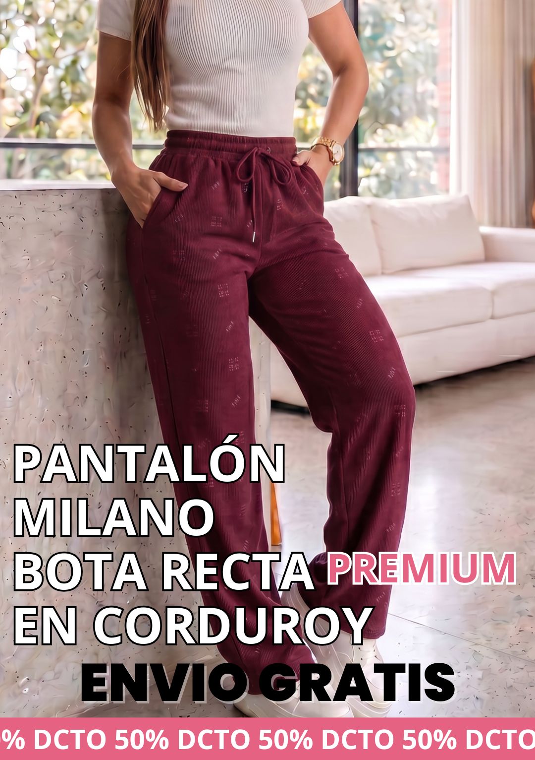 PACK X2 PANTALON MILANO PREMIUM