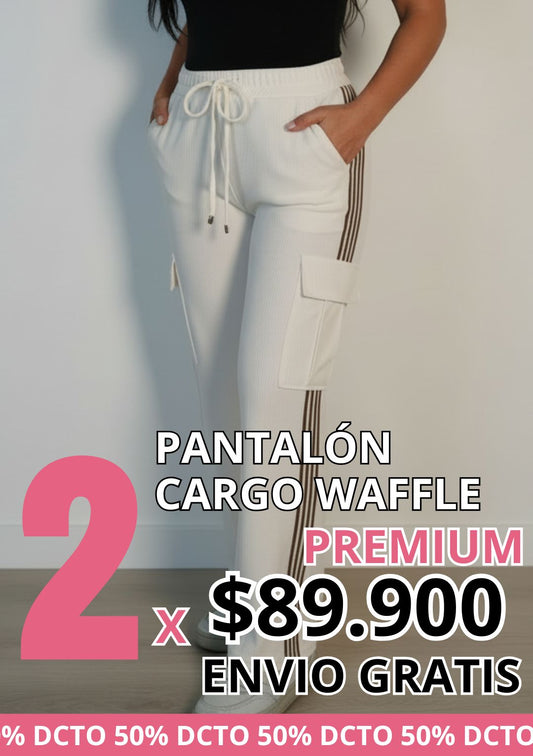 2PACK PANTALON CARGO GALLETA
