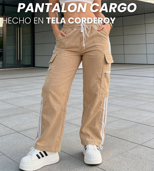 PANTALON CORDUROY PREMIUM CON CIERRE