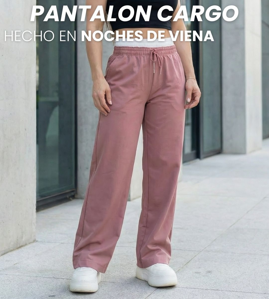 PANTALON PALAZZO EN NOCHES DE VIENA PREMIUM